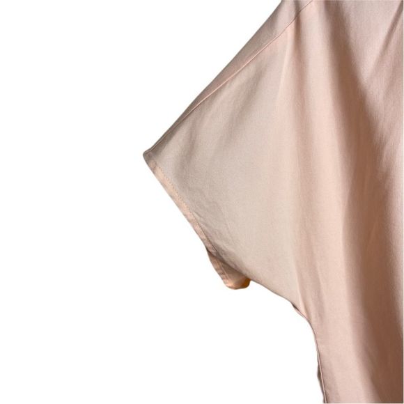 J. Crew Women’s Peach Button & Tie Top Sz S - Picture 4 of 9